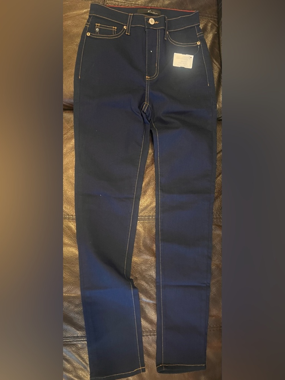 KanCan Women's Skinny Jeans - Dark Blue